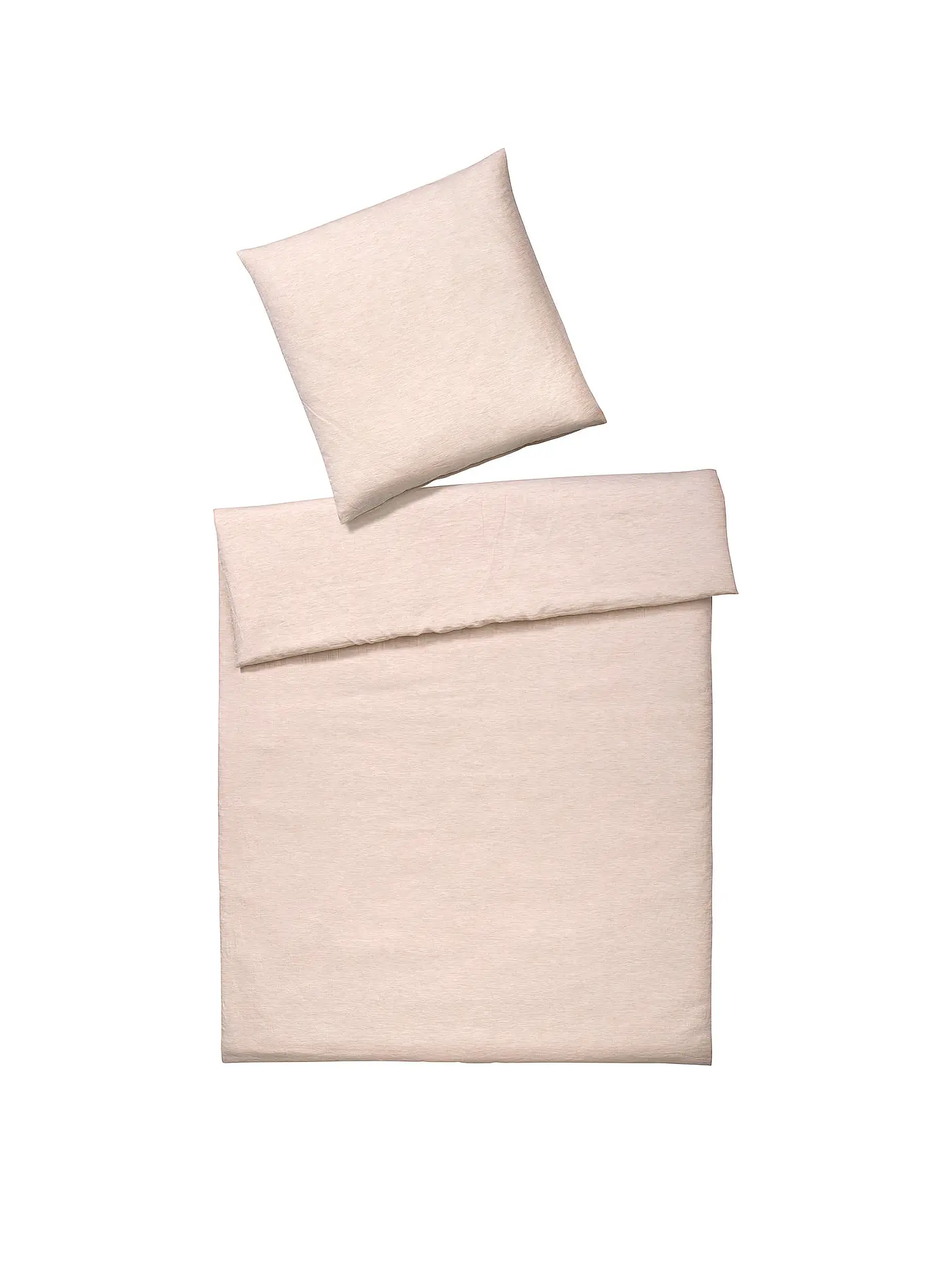ELEGANTE | Halbleinen Bettwäsche Breeze 70x90cm/140x200cm Senf | orange